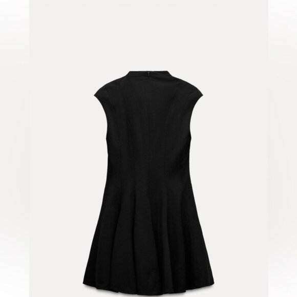 ZARA MINI GODET DRESS ZW COLLECTION - Picture 5 of 8